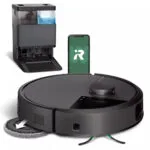 iRobot Roomba Plus 505 Combo Σκούπα Ρομπότ με Χαρτογράφηση Laser Μαύρη