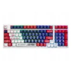 A4Tech Bloody S98 Gaming Μηχανικό Πληκτρολόγιο με BLMS Red Plus διακόπτες και RGB φωτισμό (Αγγλικό US) Sports Navy