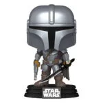Funko Pop! Movies: Star Wars: The Mandalorian - The Mandalorian with Darksaber 663 Bobble-Head