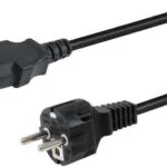 Equip IEC C13 - Schuko Cable 1.8m Μαύρο 112110