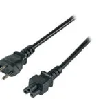 EFB IEC C5 - IEC C5 Cable 1.8m Μαύρο