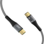 EFB USB 2.0 Cable USB-C male - USB-C 100W PD Γκρι 1m