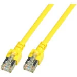 EFB SF/UTP Cat.5e (Gigabit) Καλώδιο Δικτύου Ethernet 1m Κίτρινο K5457.1