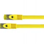 Python SF/UTP Cat.7 (10Gbps) Καλώδιο Δικτύου Ethernet 0.5m Κίτρινο 8070PY-005Y