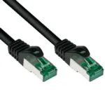 Good Connections Direct Attach Copper Cat.6a (Gigabit) Καλώδιο Δικτύου Ethernet εξωτερικού χώρου 3m Μαύρο 8062-H030S