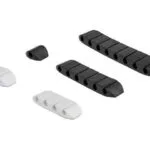 Clips Καλωδίων Delock Cable Holder Trapezoidal Self-adhesive Combo Set 10