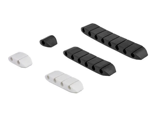20250912104239_clips_kalodion_delock_cable_holder_trapezoidal_self_adhesive_combo_set_10.jpeg Clips Καλωδίων Delock Cable Holder Trapezoidal Self-adhesive Combo Set 10 - Image 1