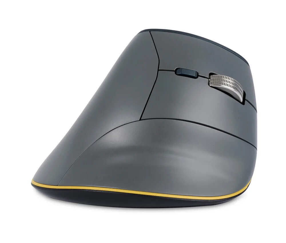 Bakker Elkhuizen FastForward 3-Mode Ασύρματο Εργονομικό Bluetooth Vertical Ποντίκι Γκρι - Image 1