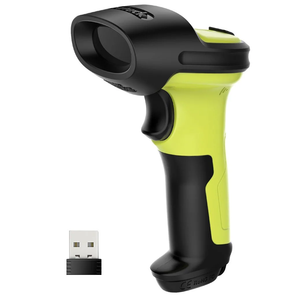 Inateck Scanner Χειρός Ασύρματο με Δυνατότητα Ανάγνωσης 2D και QR Barcodes BCST-60_green - Image 1