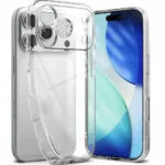 Ringke Air Back Cover Σιλικόνης με Λουράκι Διάφανο (iPhone 17 Pro Max)