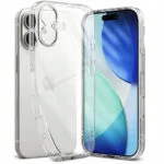Ringke Air Back Cover Σιλικόνης με Λουράκι Διάφανο (iPhone 17)