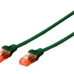 Digitus U/UTP Cat.6 (Gigabit) Καλώδιο Δικτύου Ethernet 10m Πράσινο DK-1617-100/G