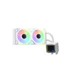 Adata XPG Levante II 240 Υδρόψυξη AIO CPU με 2 Ανεμιστήρες 120mm και ARGB Φωτισμό Λευκή