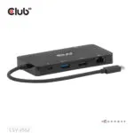 Club3D USB-C Docking Station με 4K PD Ethernet Μαύρο (CSV-2552)