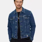 Guess Τζιν Μπουφάν Μπλε M4BN38d5ek2-blue
