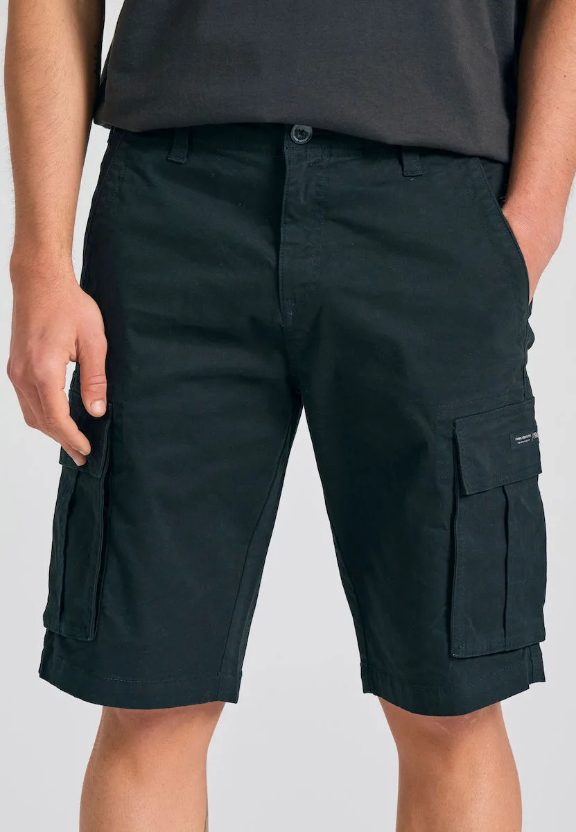 20250914080036_funky_buddha_andriki_vermouda_cargo_mayri_fbm011_002_03_black.jpeg Funky Buddha Ανδρική Βερμούδα Cargo Μαύρη FBM011-002-03-BLACK - Image 1