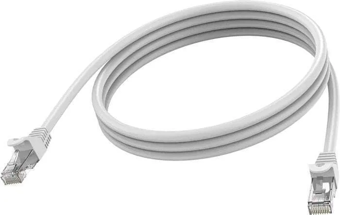 Vision U/FTP (STP) Cat.6a (Gigabit) Καλώδιο Δικτύου Ethernet 2m Λευκό - Image 1