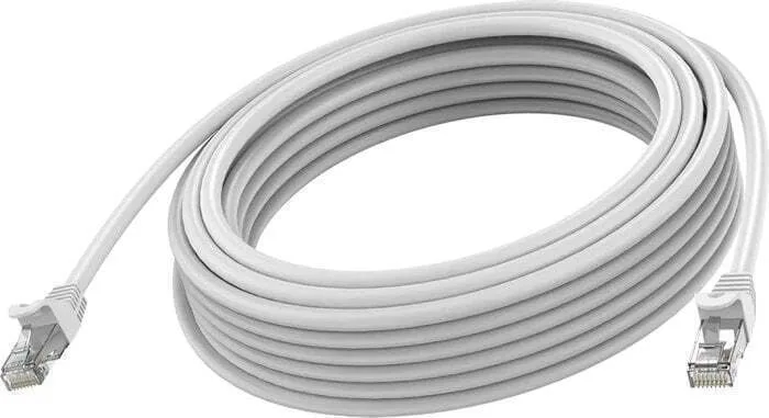 Vision U/FTP (STP) Cat.6a (Gigabit) Καλώδιο Δικτύου Ethernet 5m Λευκό - Image 1