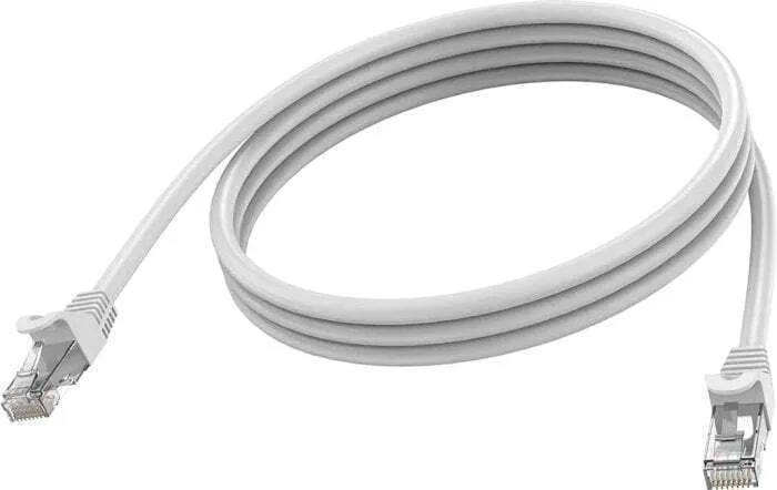 Vision U/FTP (STP) Cat.6a (Gigabit) Καλώδιο Δικτύου Ethernet 1m Λευκό - Image 1