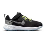 Nike Revolution 6 Jp Ps Αθλητικά Παιδικά Παπούτσια Running με Σκρατς Μαύρα DV3182-001