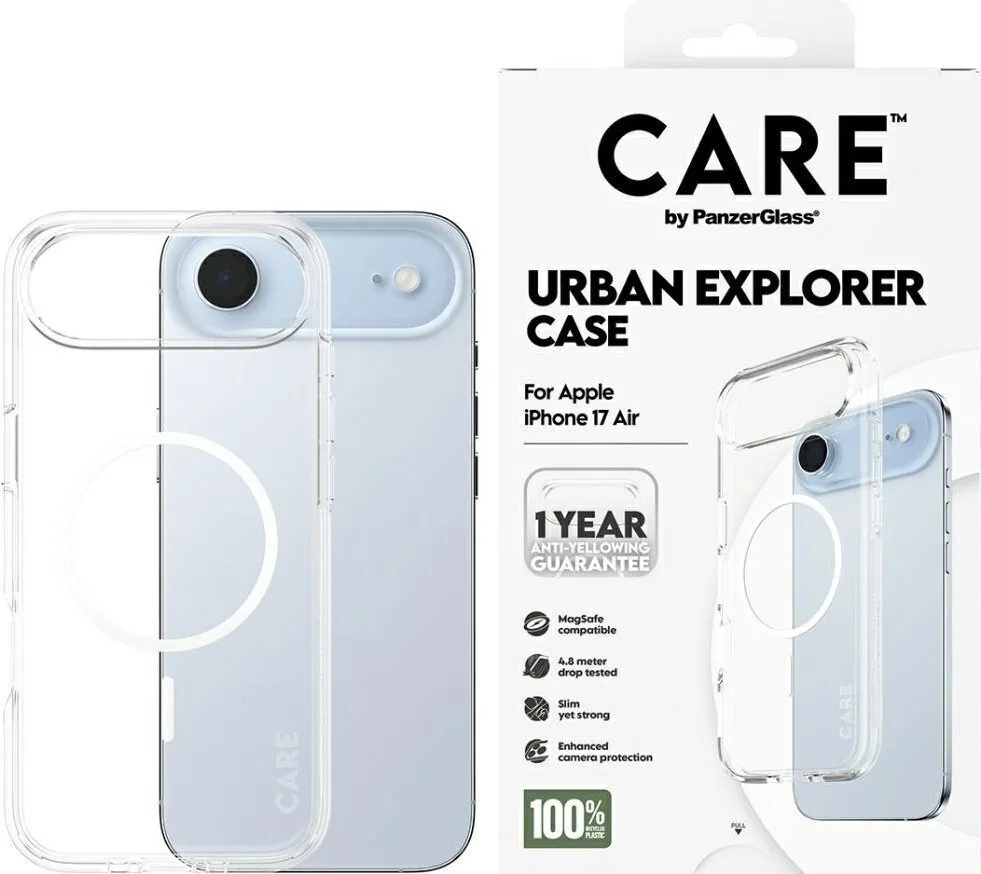 20250915125729_panzerglass_care_back_cover_leyko_iphone_air.jpeg PanzerGlass Care Back Cover Πλαστικό Λευκό (iPhone Air) CR24805 - Image 1
