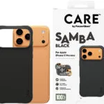 PanzerGlass Care Samba Back Cover Σιλικόνης Μαύρο (iPhone 17 Pro Max) CR29487