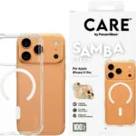 PanzerGlass Care Samba Back Cover Σιλικόνης / Πλαστικό Transparent / White (iPhone 17 Pro) CR37687