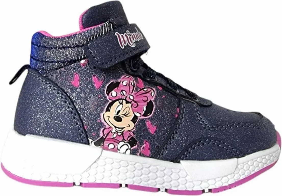 20250915180346_disney_paidika_sneakers_high_me_skrats_navy_mple_d3010210s.jpeg Disney Disneymarvel Jr Παιδικά Sneakers High με Σκρατς Navy Μπλε D3010210S - Image 1