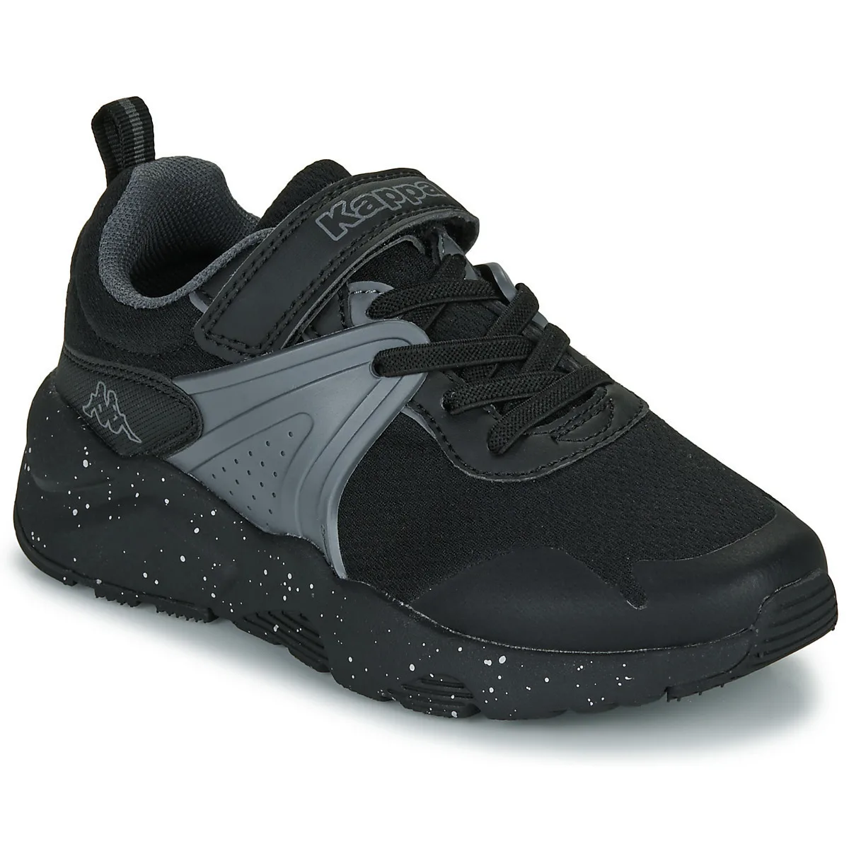 20250915185352_kappa_paidika_sneakers_mayra_371t4nw_a0v.jpeg Kappa Παιδικά Sneakers Μαύρα 371T4NW-A0V - Image 1