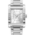 DKNY City Γυναικείο Ρολόι 29.5mm Μπαταρίας με Ασημί Μεταλλικό Μπρασελέ DK1L008M0045