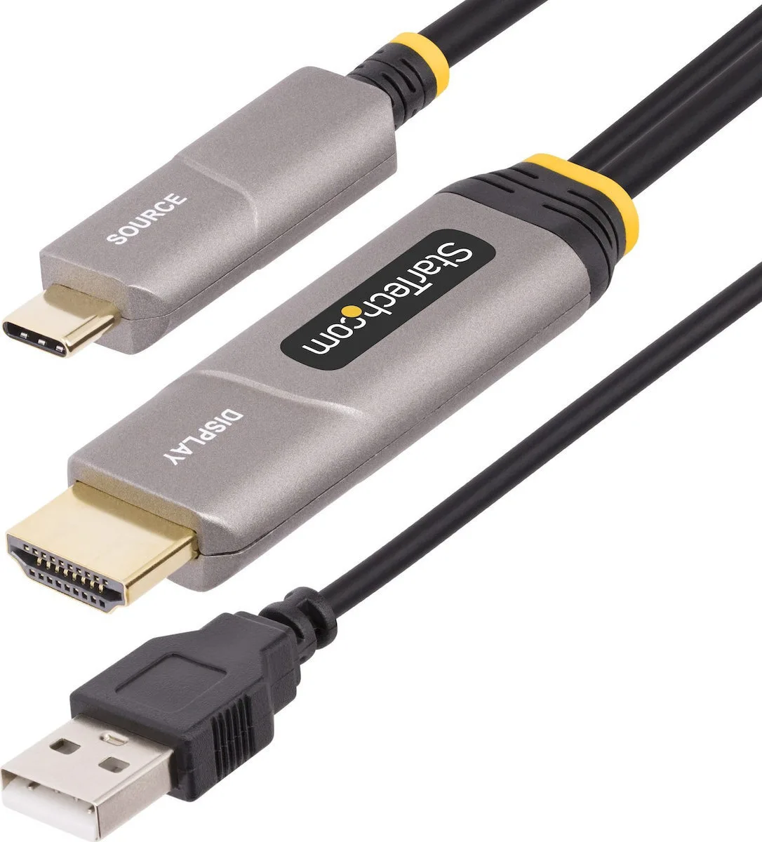20250916100742_startech_cable_hdmi_male_usb_c_male_9_15m_mayro_65030898201.jpeg StarTech Cable HDMI male - USB-C male 9.15m Μαύρο 65030898201 - Image 1