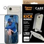 PanzerGlass Care Back Cover Πλαστικό / Tempered Glass Σετ με Τζαμάκι Διάφανο (iPhone Air) CR83130
