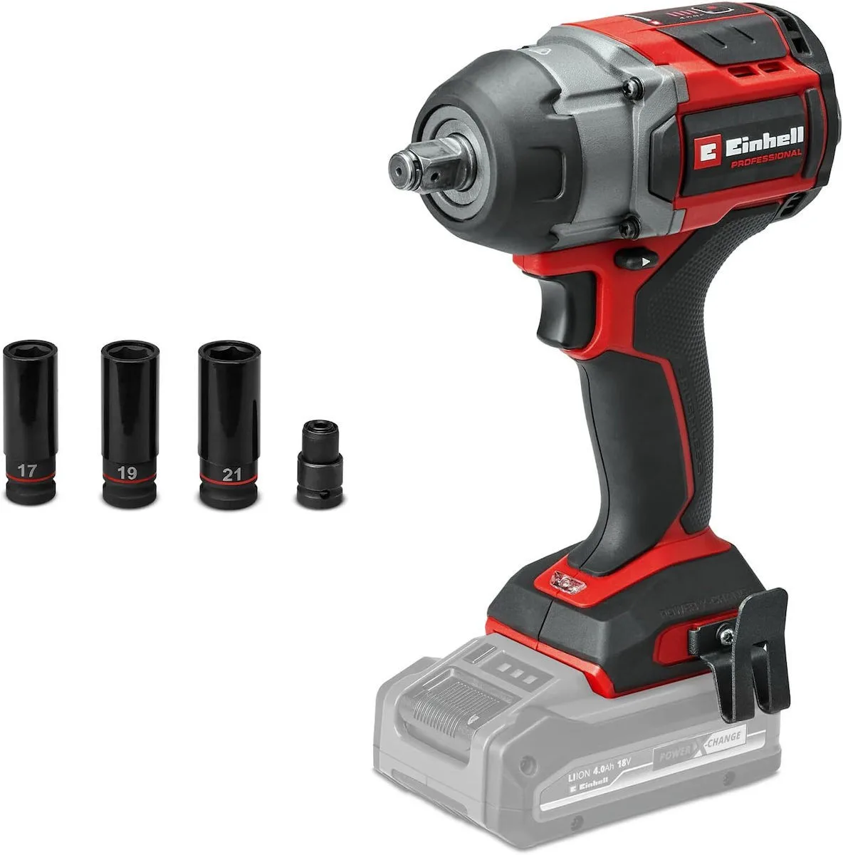 Einhell TP-CW 18/750 C Li Brushless Μπουλονόκλειδο Μπαταρίας 18V Solo με Υποδοχή 1/2" - Image 1