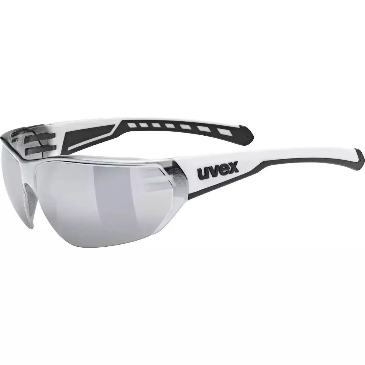 Uvex Unisex Γυαλιά Ηλίου με Γκρι Κοκκάλινο Σκελετό και Ασημί Καθρέφτη Φακό S5330828816 - Image 1
