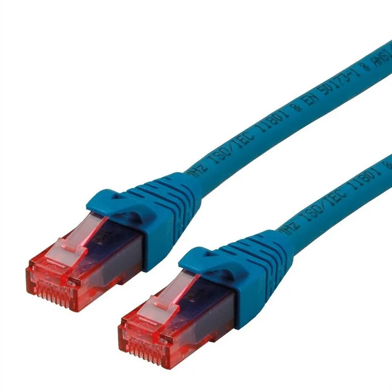 Roline U/UTP Cat.6 (Gigabit) Καλώδιο Δικτύου Ethernet 1m Μπλε 21.15.2541 - Image 1
