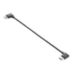 DJI Angle (90°) USB-C to Lightning Cable Μαύρο 0.15m CP.OS.00000424.01