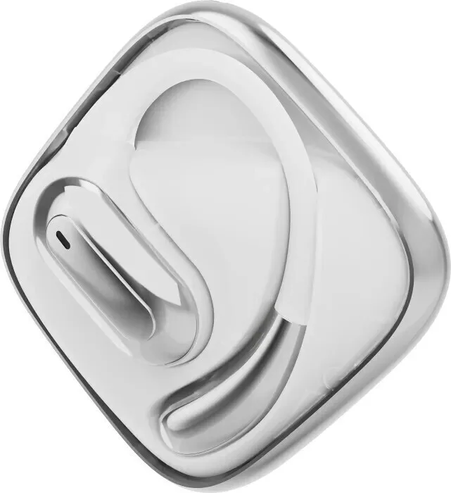 Gembird OWS-01-W Open Ear Bluetooth Handsfree Ακουστικά με Θήκη Φόρτισης Λευκά - Image 1