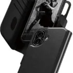 PanzerGlass Wallet Δερμάτινο / Πλαστικό Μαύρο (iPhone 17) CR29833