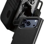 PanzerGlass Wallet Δερμάτινο / Πλαστικό Μαύρο (iPhone 17 Pro) CR75454