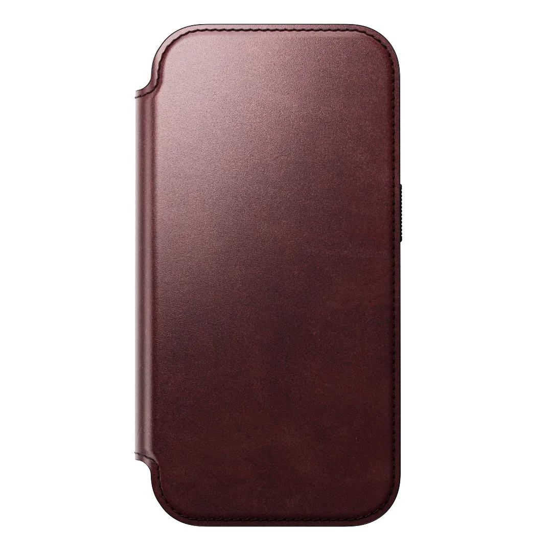 Nomad Wallet Μεταλλικό 0.75mm Μπορντό (iPhone 17 Pro) - Image 1