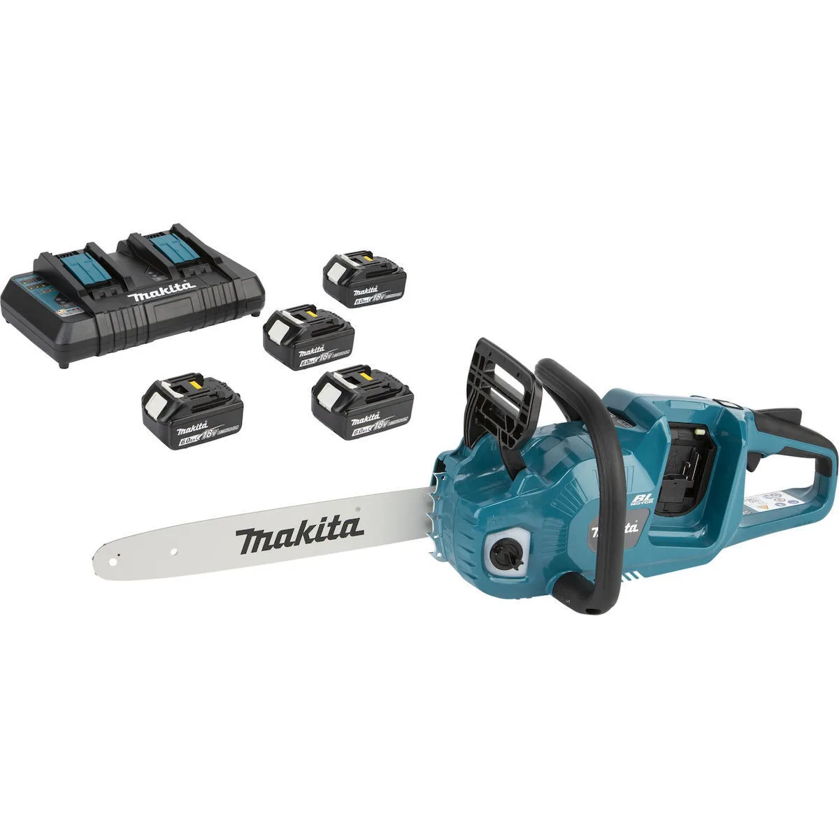 20250922145055_makita_alysopriono_mpatarias_brushless_18v_3_3kg_me_lama_35cm_duc353pg4.jpeg Makita Αλυσοπρίονο Μπαταρίας Brushless 18V 3.3kg με Λάμα 35cm DUC353PG4 - Image 1