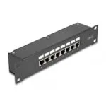 Delock Shielded Patch Panel 8 Ports Cat 6 Delock 43304