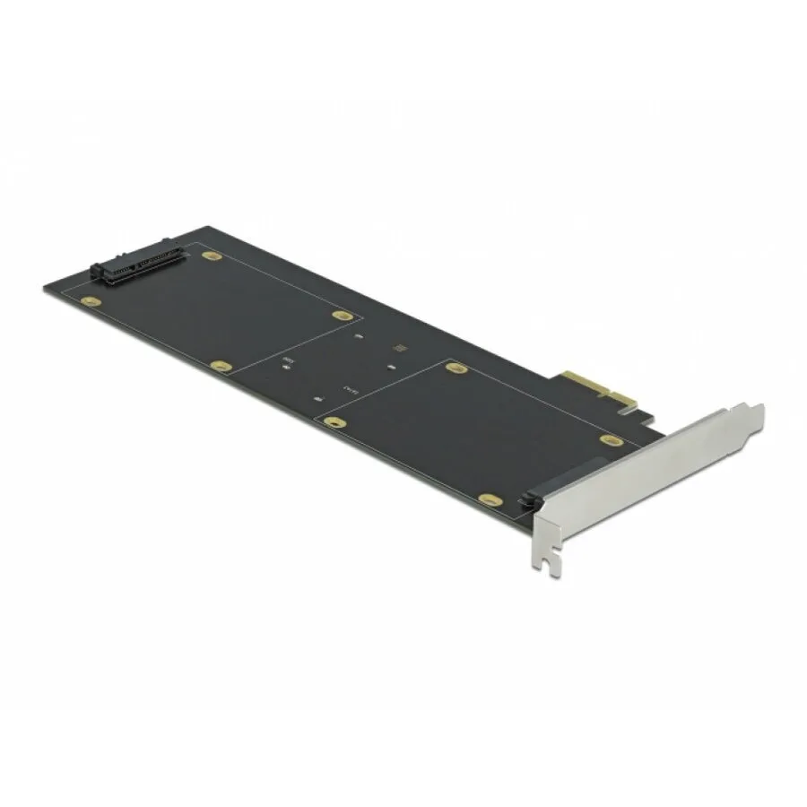 Delock Pci Express X2 Card 4 X Hdd Ssd Sata 22 Pin Data + Power Raid Delock 90433 - Image 1