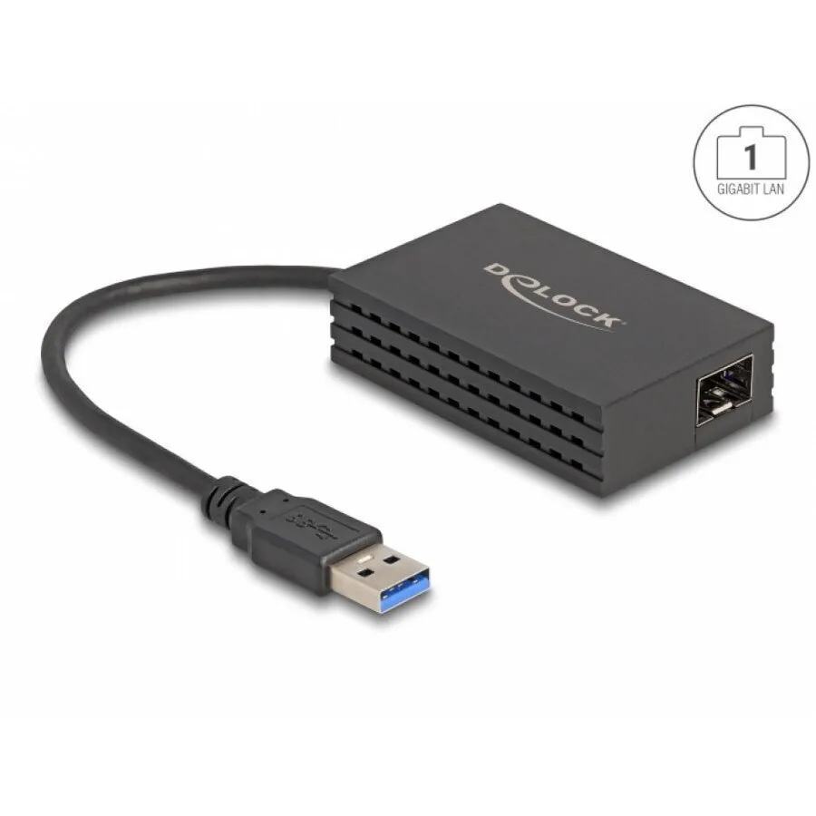 Delock Usb-a To Sfp Gigabit Lan Adapter Delock 66463 - Image 1
