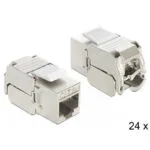 Delock Keystone Module Rj45 > Lsa Cat.6a 24 Pcs Box Delock 86405