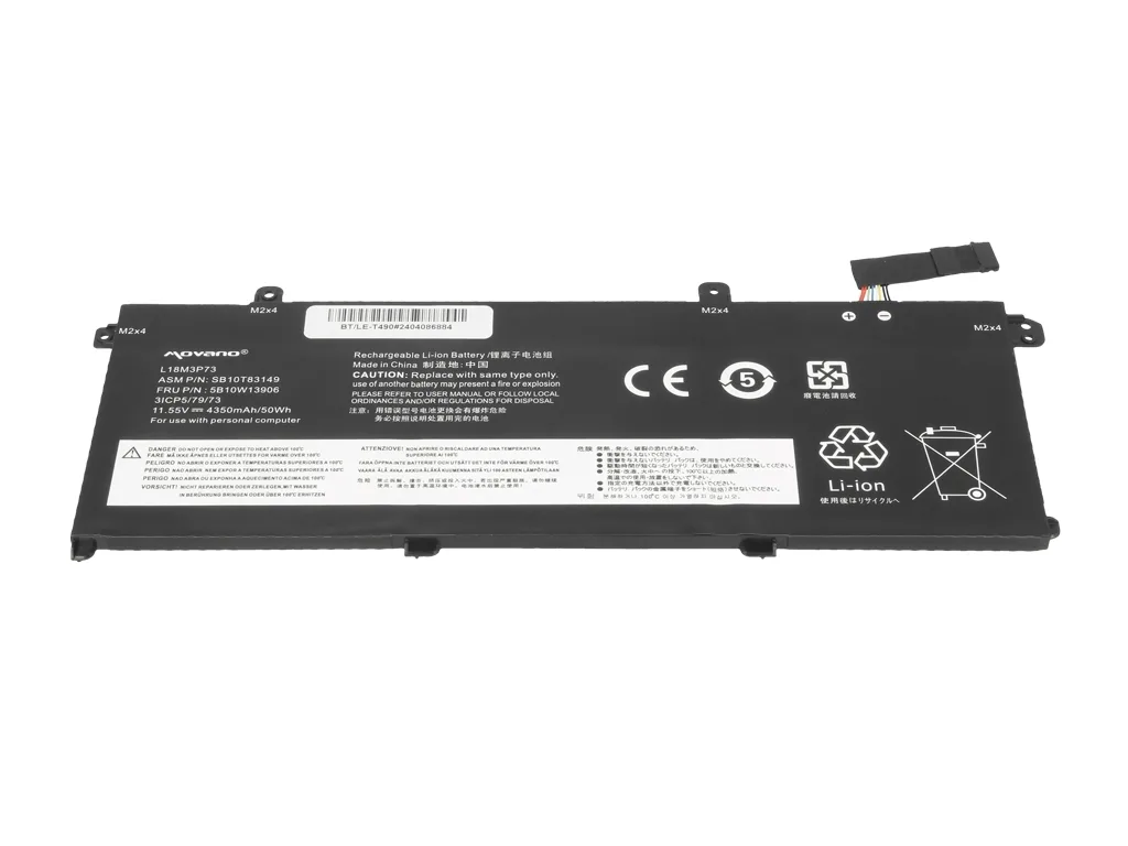 20250923172842_movano_battery_lenovo_thinkpad_t490_t495_p43s_p14s.jpeg Movano Battery Lenovo Thinkpad T490 T495 P43s P14s - Image 1