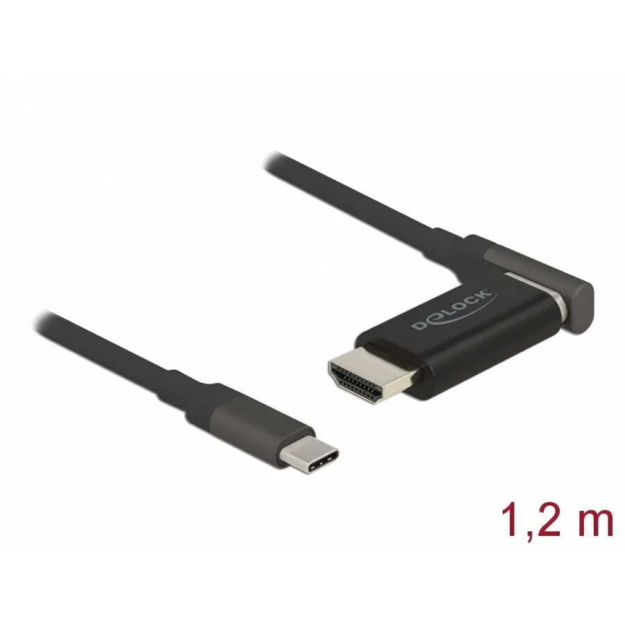 Delock Usb Type-c To Hdmi 4k60hz Magnetic Cable 1.2m Delock 66685 - Image 1