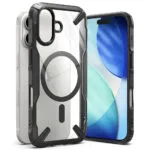 Ringke Fusion X Magnetic Back Cover Σιλικόνης / Πλαστικό Μαύρο (iPhone 17)