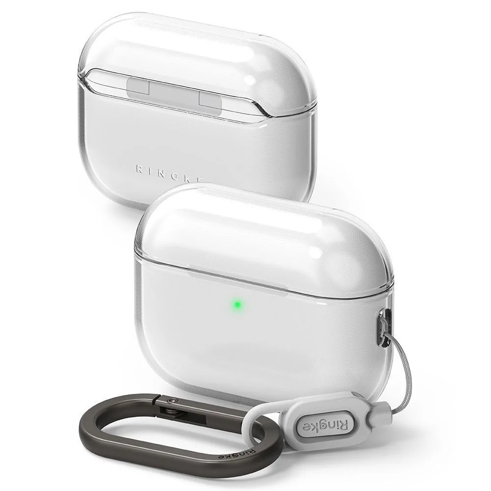 20250925122341_ringke_thiki_se_diafano_chroma_gia_apple_airpods_pro_3.jpeg Ringke Air Θήκη Σιλικόνης με Γάντζο σε Διάφανο χρώμα για Apple AirPods Pro 3 - Image 1