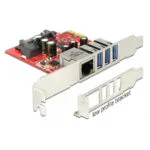 DeLock Ενσύρματη Κάρτα Δικτύου Gigabit (1Gbps) Ethernet PCI-e 89382